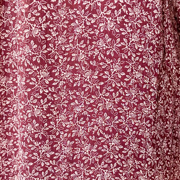 Mossimo Target maroon print shift dress size small - Picture 6 of 13